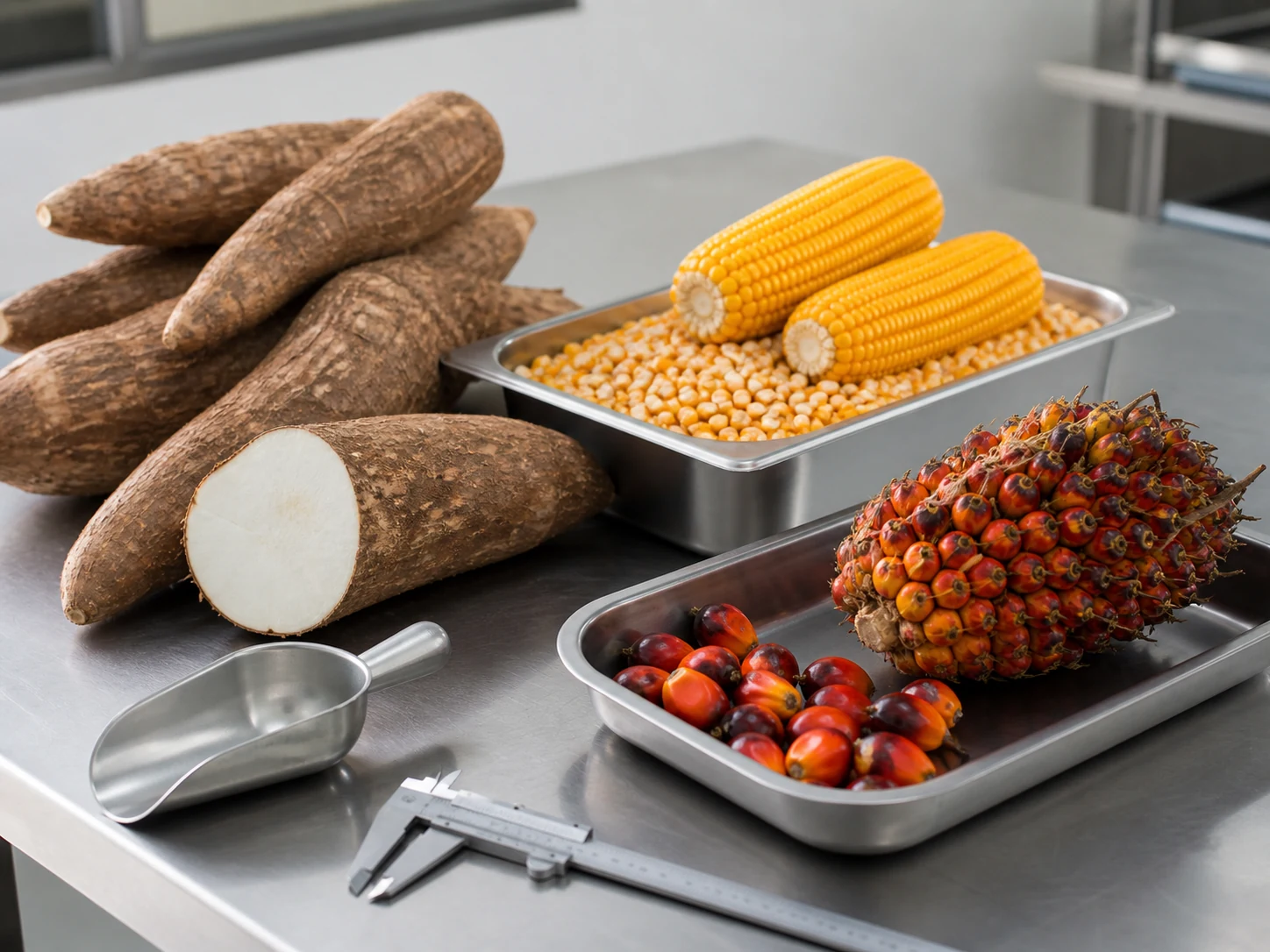 Generic editorial still life representing food ingredients and quality