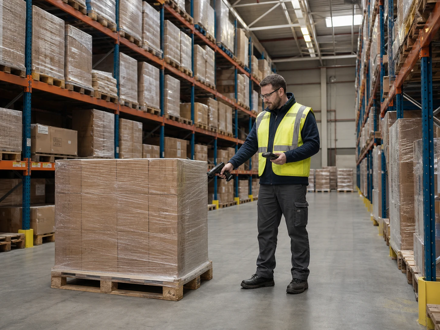 Generic editorial scene representing warehouse storage